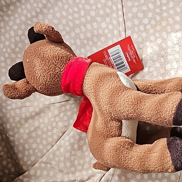 Rudolph The Red Nosed Reindeer Plush NWT - Picture 5 of 5